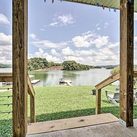 Cherokee Lake Home With Private Dock And Patio! Bean Station Ngoại thất bức ảnh