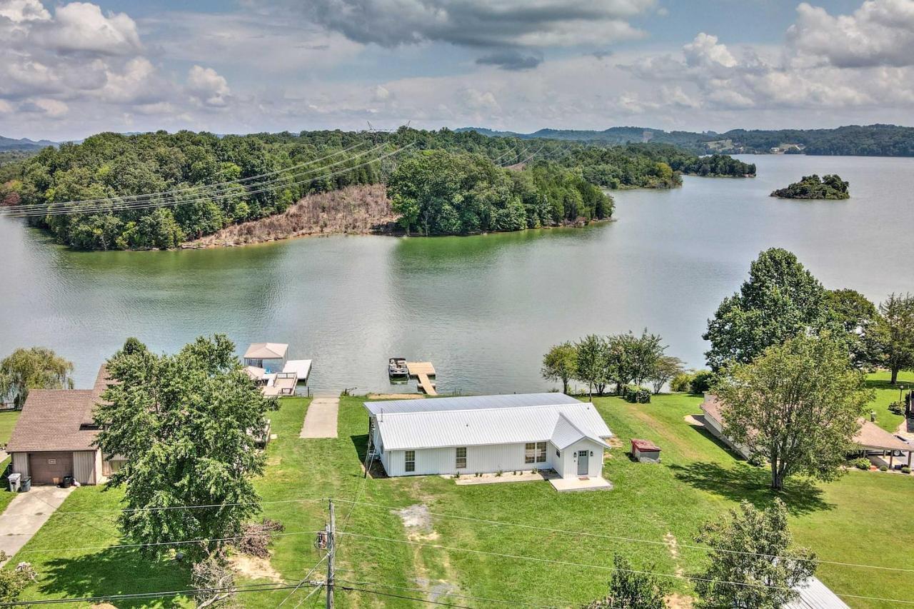 Cherokee Lake Home With Private Dock And Patio! Bean Station Ngoại thất bức ảnh