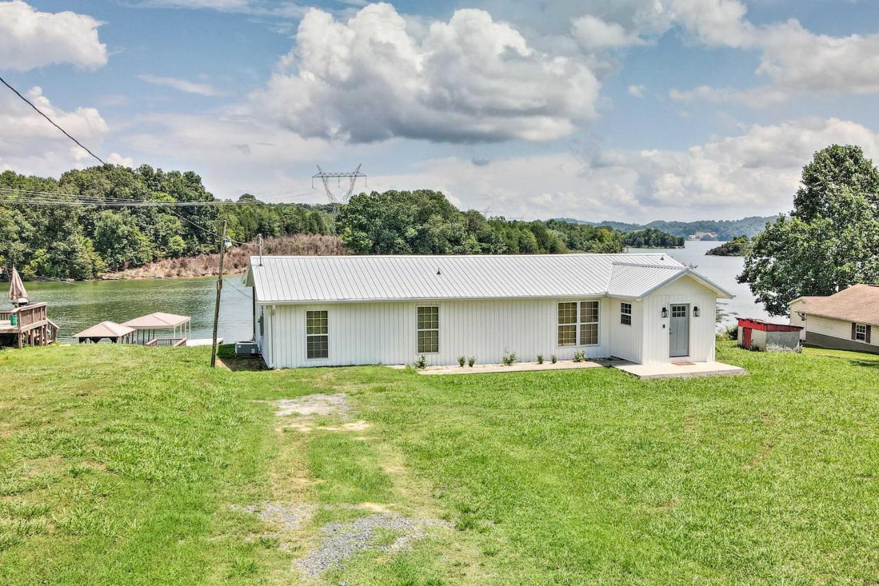 Cherokee Lake Home With Private Dock And Patio! Bean Station Ngoại thất bức ảnh