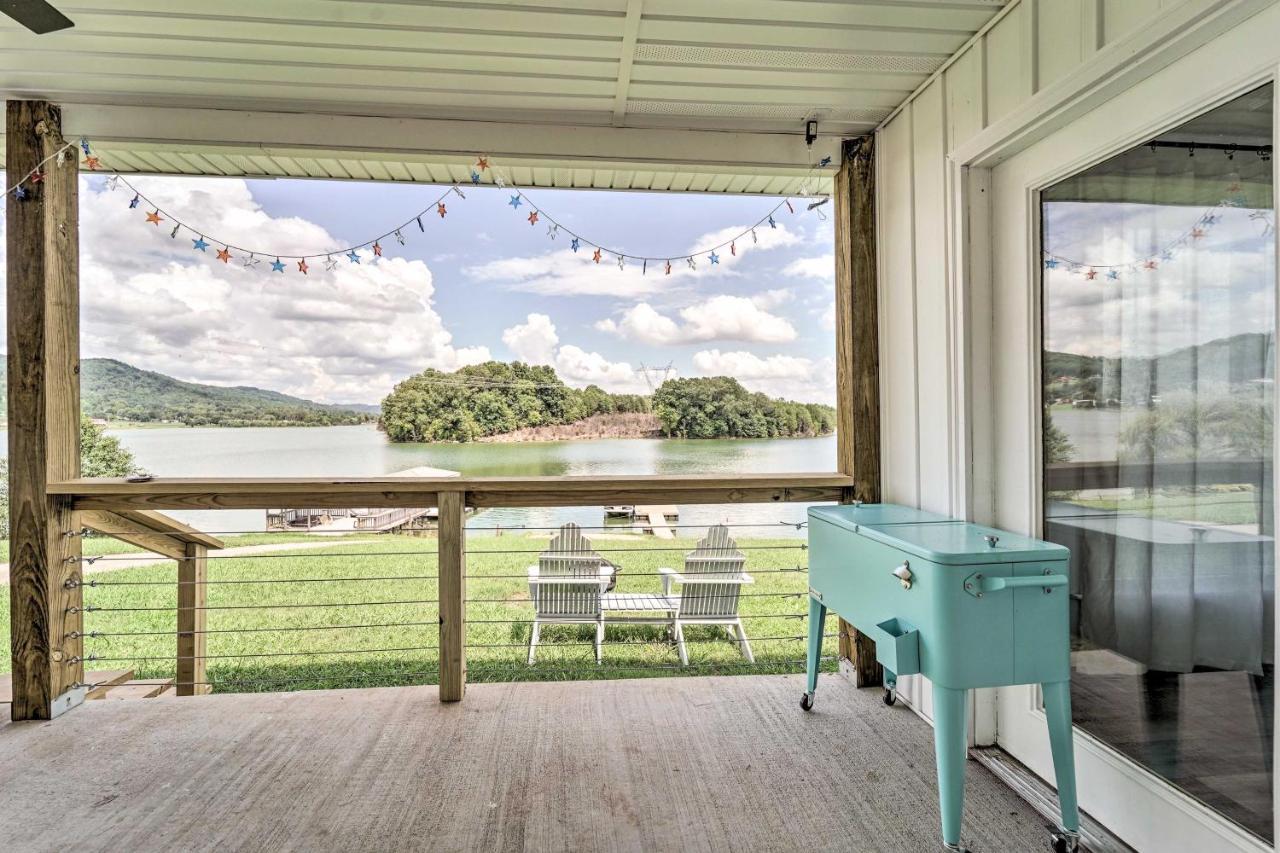 Cherokee Lake Home With Private Dock And Patio! Bean Station Ngoại thất bức ảnh