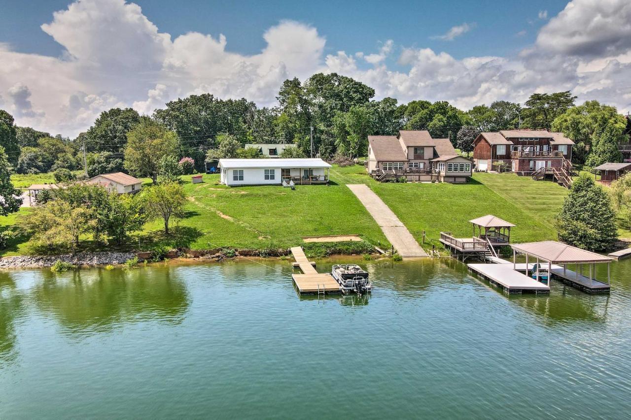 Cherokee Lake Home With Private Dock And Patio! Bean Station Ngoại thất bức ảnh